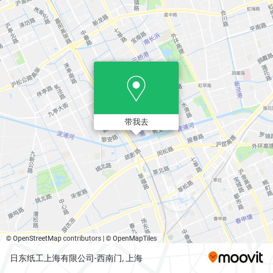 日东纸工上海有限公司-西南门地图
