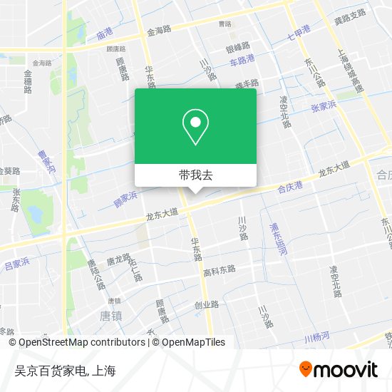 吴京百货家电地图