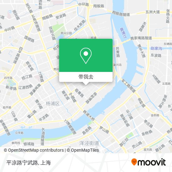 平凉路宁武路地图