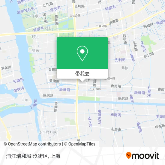 浦江瑞和城·玖街区地图