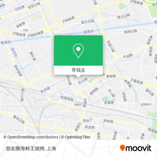 朋友圈海鲜王烧烤地图
