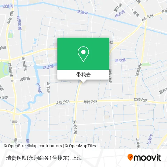 瑞贵钢铁(永翔商务1号楼东)地图