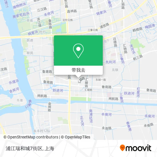 浦江瑞和城7街区地图