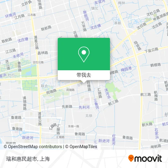 瑞和惠民超市地图