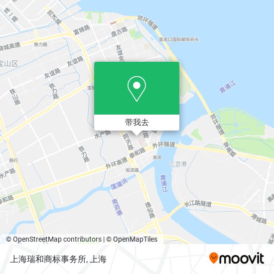 上海瑞和商标事务所地图