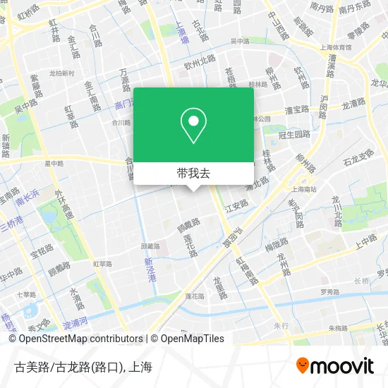 古美路/古龙路(路口)地图