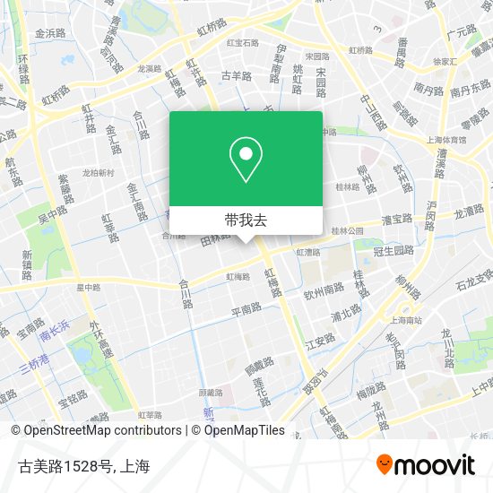 古美路1528号地图