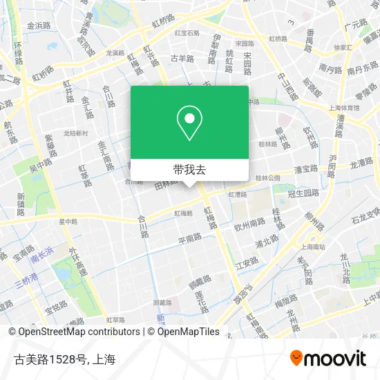古美路1528号地图