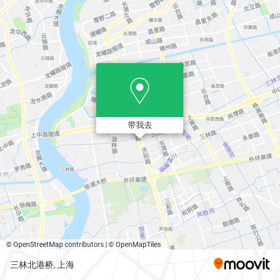 三林北港桥地图