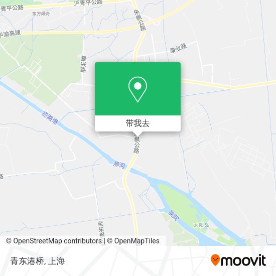 青东港桥地图