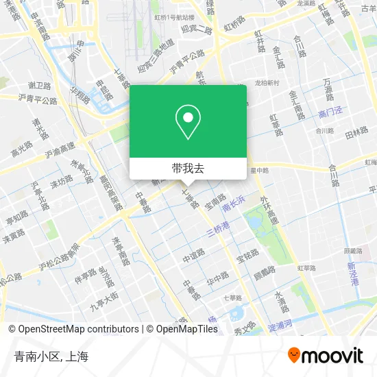 青南小区地图