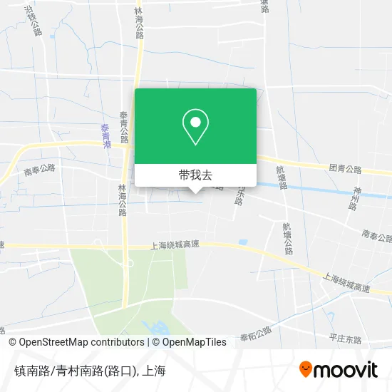 镇南路/青村南路(路口)地图