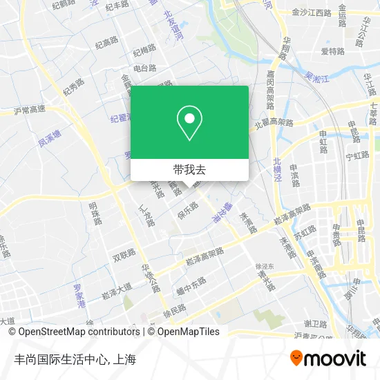 丰尚国际生活中心地图