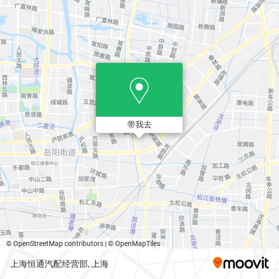 上海恒通汽配经营部地图