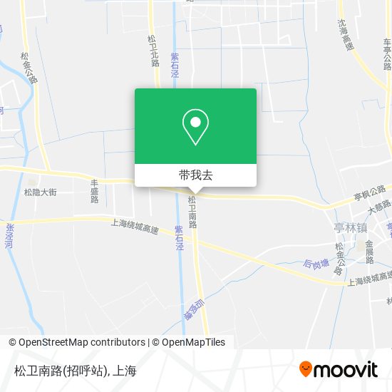 松卫南路(招呼站)地图