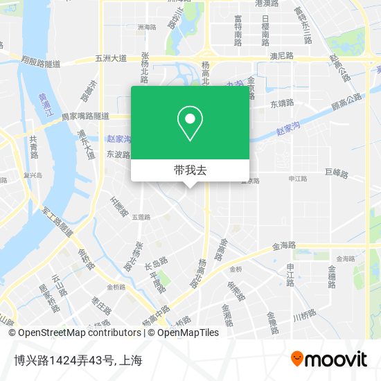 博兴路1424弄43号地图