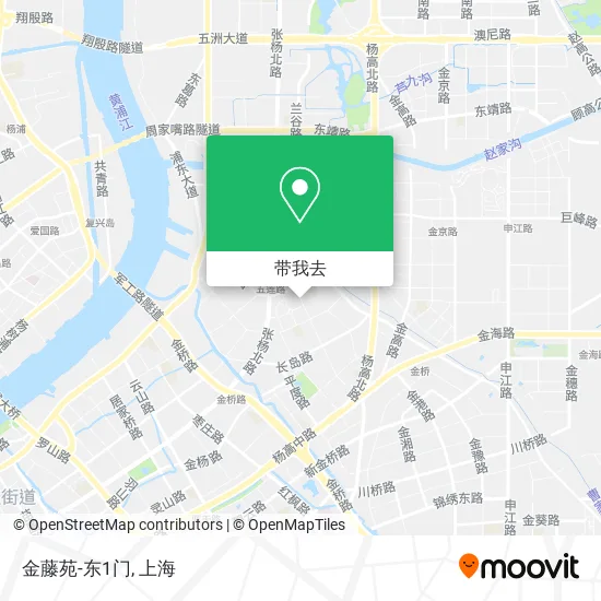 金藤苑-东1门地图