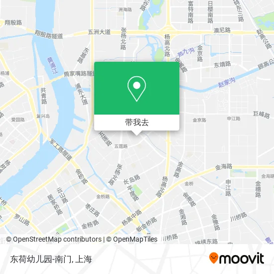 东荷幼儿园-南门地图