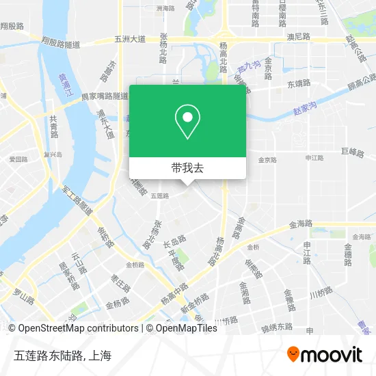 五莲路东陆路地图