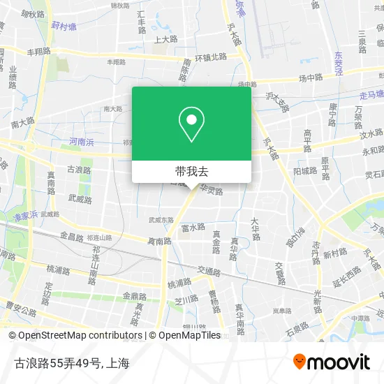 古浪路55弄49号地图