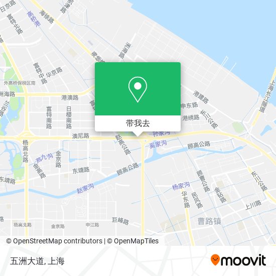 五洲大道地图
