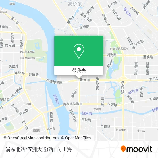 浦东北路/五洲大道(路口)地图