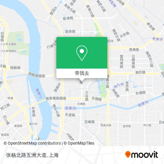 张杨北路五洲大道地图