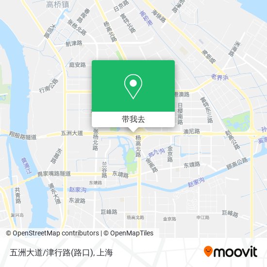 五洲大道/津行路(路口)地图