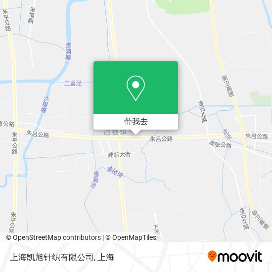 上海凯旭针织有限公司地图