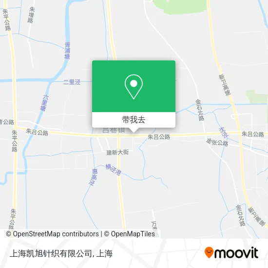 上海凯旭针织有限公司地图