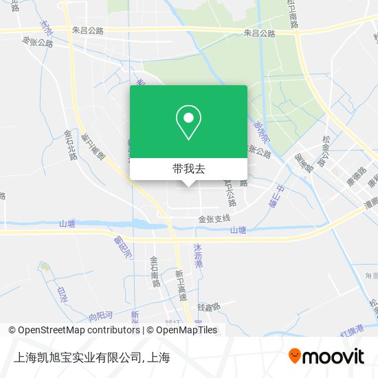 上海凯旭宝实业有限公司地图