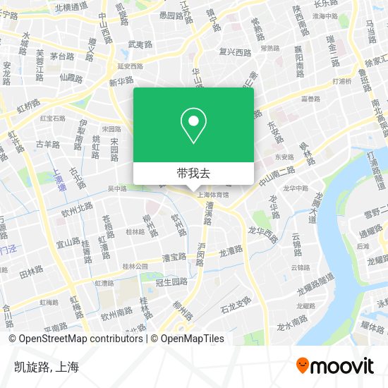凯旋路地图
