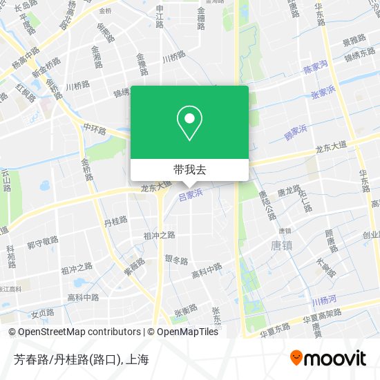 芳春路/丹桂路(路口)地图