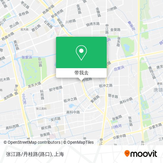 张江路/丹桂路(路口)地图