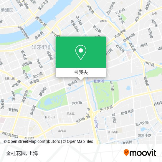 金桂花园地图