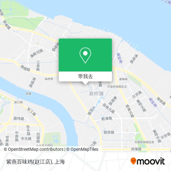 紫燕百味鸡(赵江店)地图