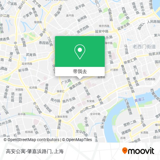 高安公寓-肇嘉浜路门地图