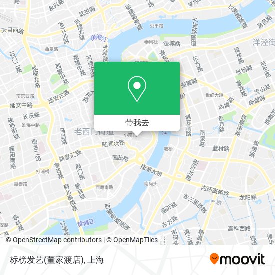 标榜发艺(董家渡店)地图