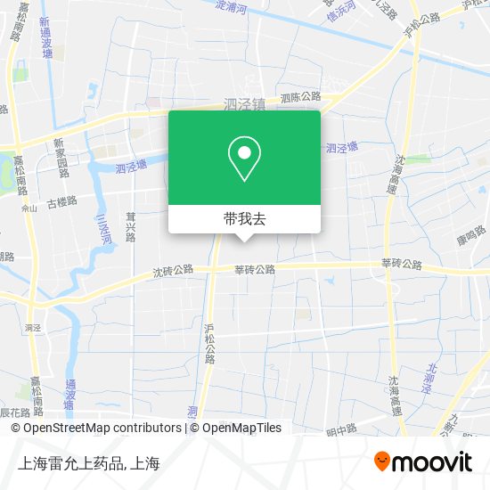 上海雷允上药品地图
