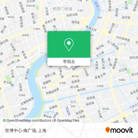 世博中心-南广场地图