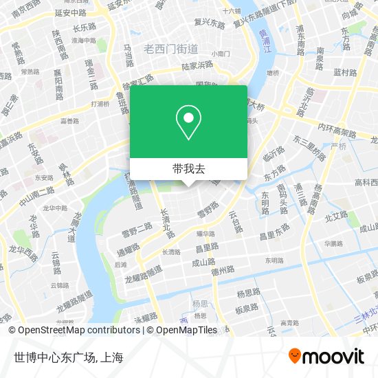 世博中心东广场地图