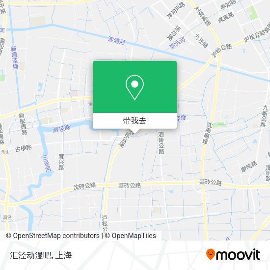 汇泾动漫吧地图