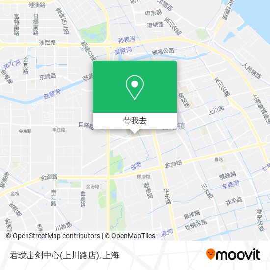 君珑击剑中心(上川路店)地图