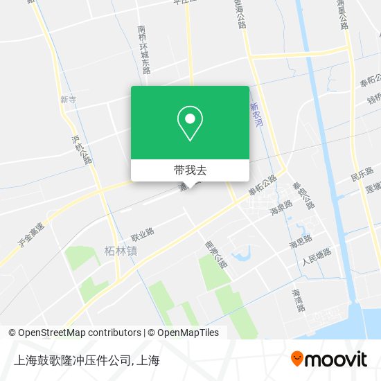 上海鼓歌隆冲压件公司地图