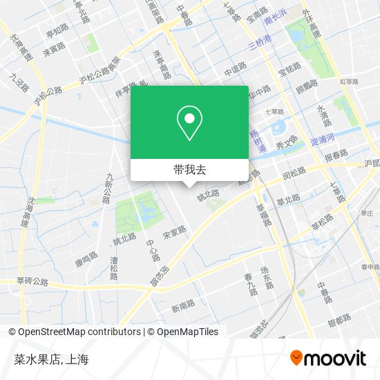 菜水果店地图