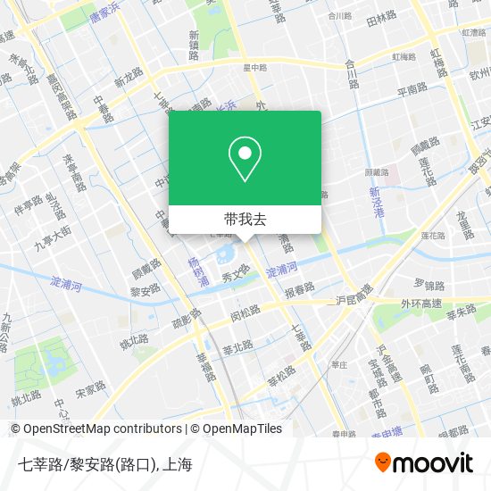 七莘路/黎安路(路口)地图