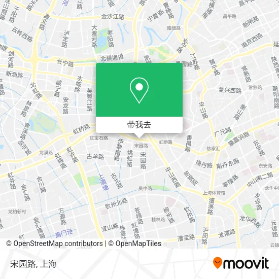 宋园路地图