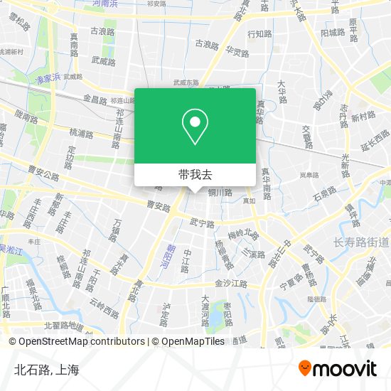 北石路地图