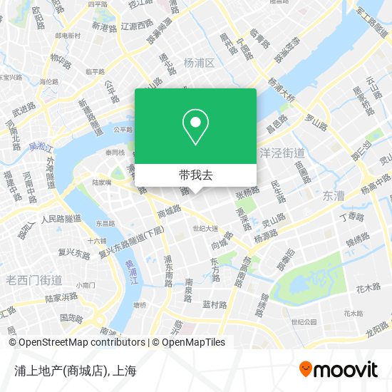 浦上地产(商城店)地图