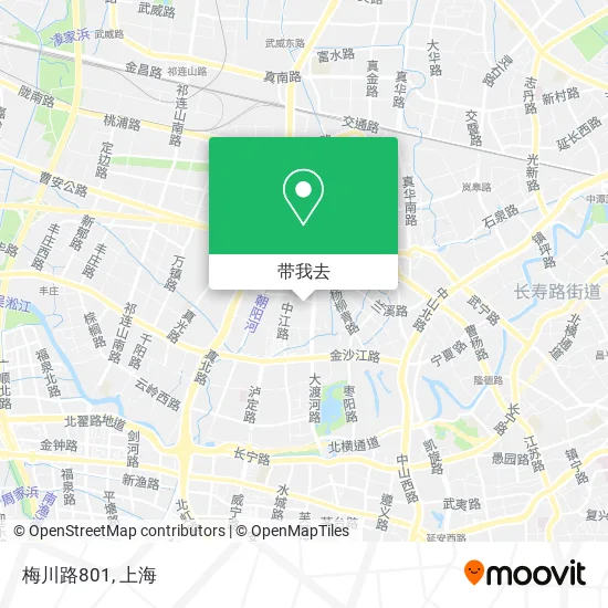 梅川路801地图
